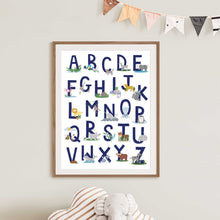 Load image into Gallery viewer, Animal Alphabet Print | Full A-Z