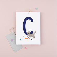 Load image into Gallery viewer, Children’s Animal Alphabet Print