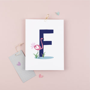 Children’s Animal Alphabet Print