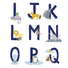 Load image into Gallery viewer, Children’s Animal Alphabet Print