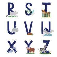 Load image into Gallery viewer, Children’s Animal Alphabet Print