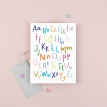 Load image into Gallery viewer, Children&#39;s Alphabet Print