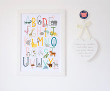 Load image into Gallery viewer, Animal Alphabet Print