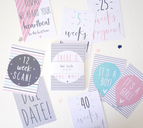 Pregnancy Milestone Cards