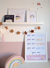 Load image into Gallery viewer, Children’s ‘You are Magic’ Affirmation Print