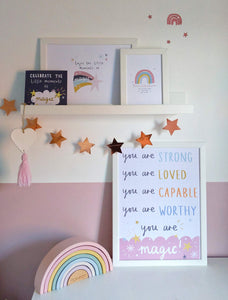 Children’s ‘You are Magic’ Affirmation Print