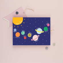 Load image into Gallery viewer, Children&#39;s Solar System Print