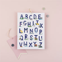 Load image into Gallery viewer, Animal Alphabet Print | Full A-Z